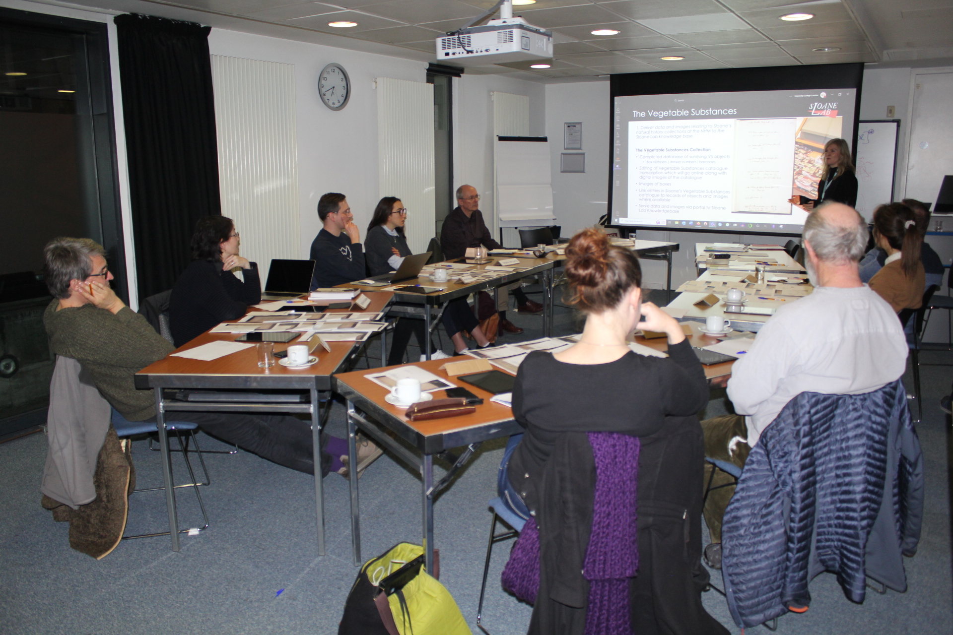 Sloane Lab co-design participants at the UCL workshop