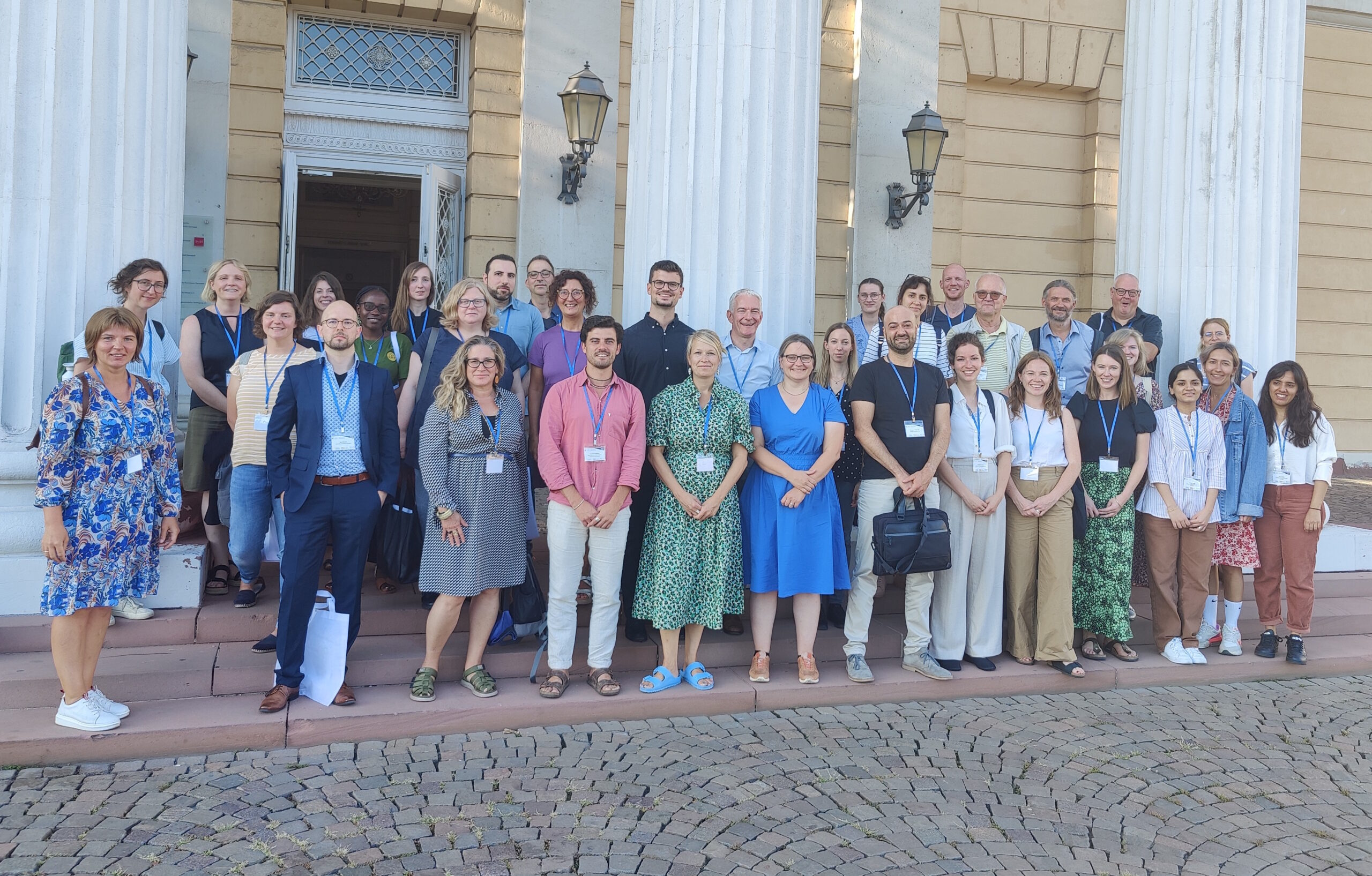 Photo of participants at the Sloane Lab Symposium in Darmstadt Germany